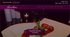 Desktop Screenshot of cafesimla.com